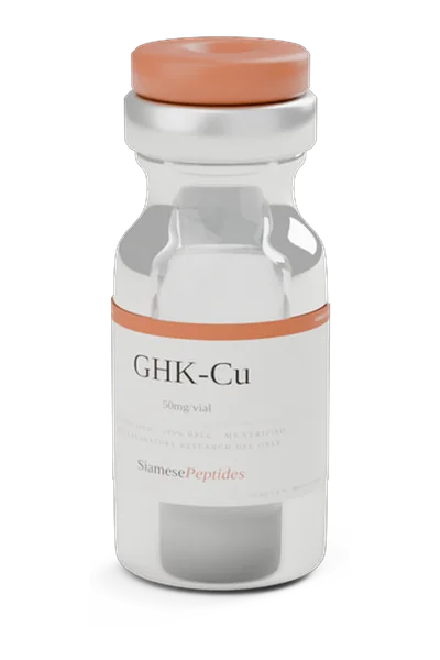 GHK-Cu 50mg/vial, glass vial