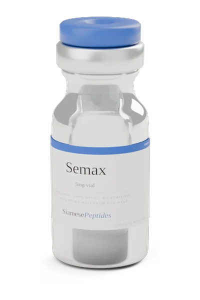 Semax 5mg/vial, glass vial