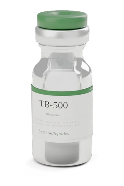 TB-500 10mg/vial, glass vial